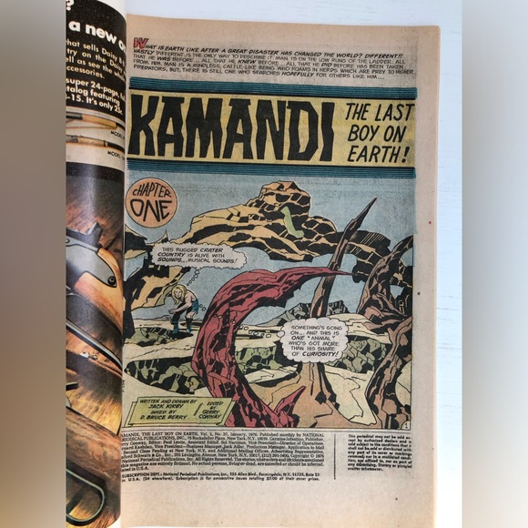 Vintage 1976 No. 37 Kamandi DC Super-Star Comic Book - Picture 2 of 4